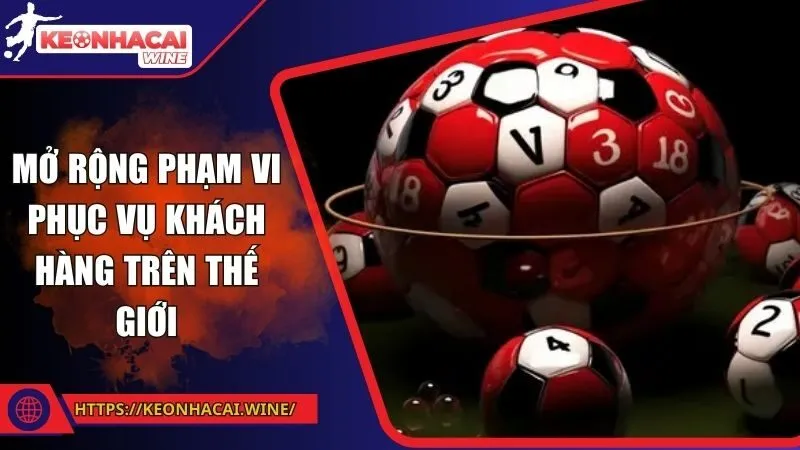 Mở rộng phạm vi phục vụ khách hàng trên thế giới