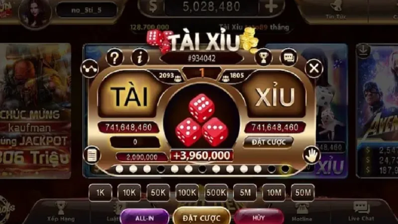 Giao diện chuyên nghiệp, mượt mà là đặc điểm của Sunwin thật.